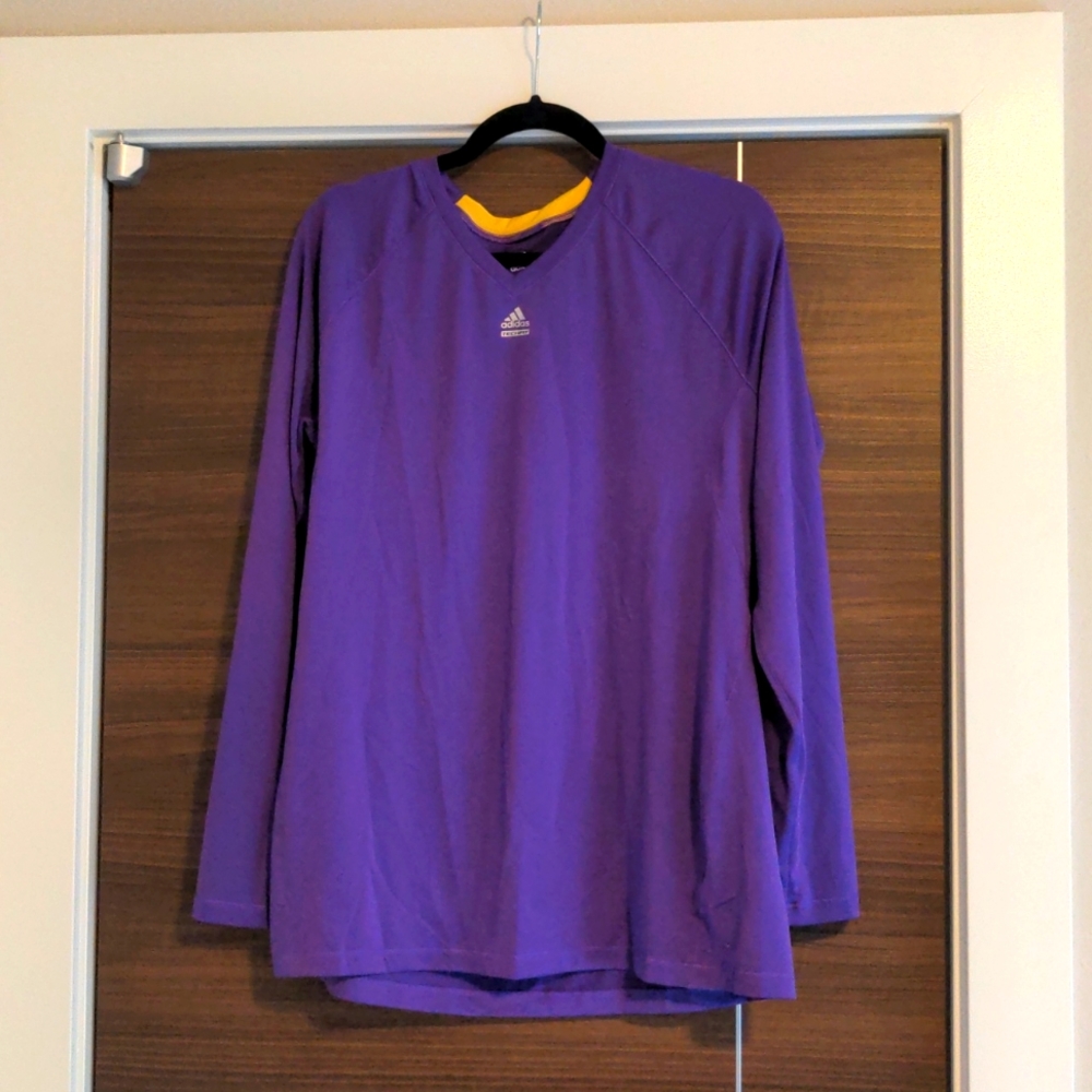 Adidas TechFit Long-Sleeve Active Shirt (XL)